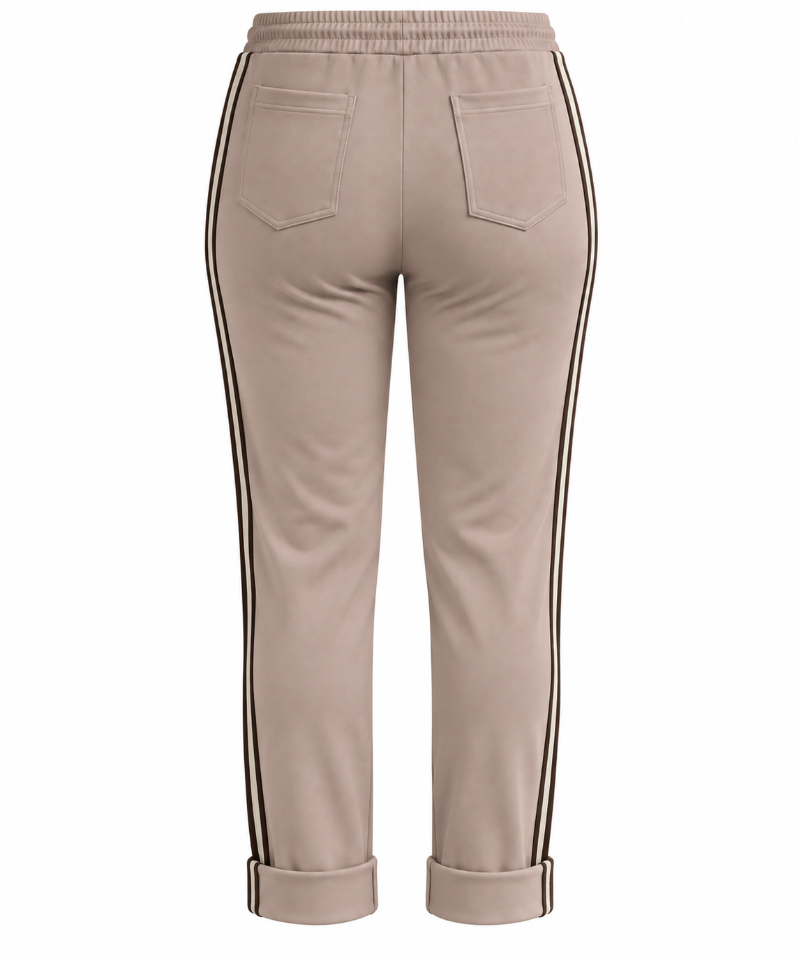Broek Noëlle Beige achterkant