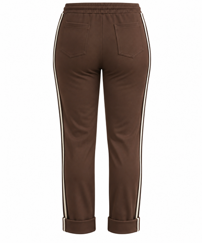 Broek Noëlle Bruin achterkant
