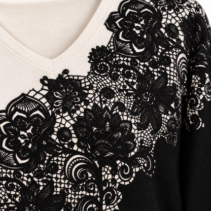Chique comfortabele sweater detail