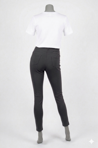 Comfort broek antraciet achterkant