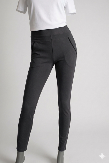Comfort broek antraciet voorkant