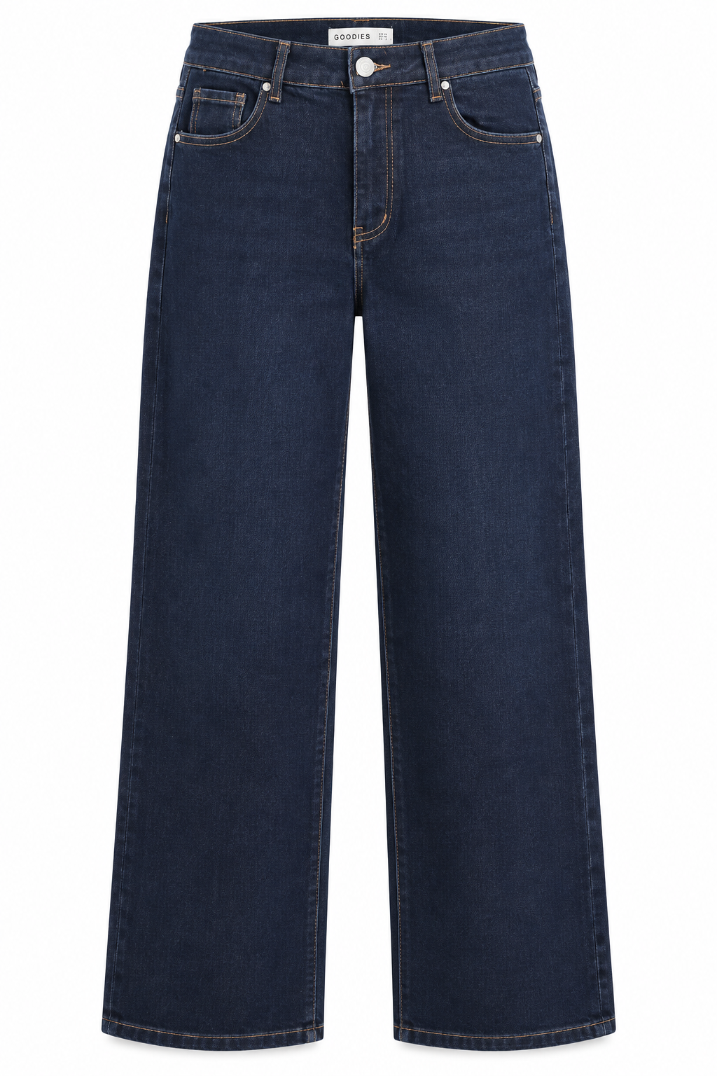 FAY raw denim wide leg Jeans
