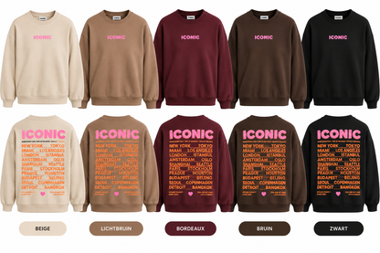 Iconic sweater diverse kleuren