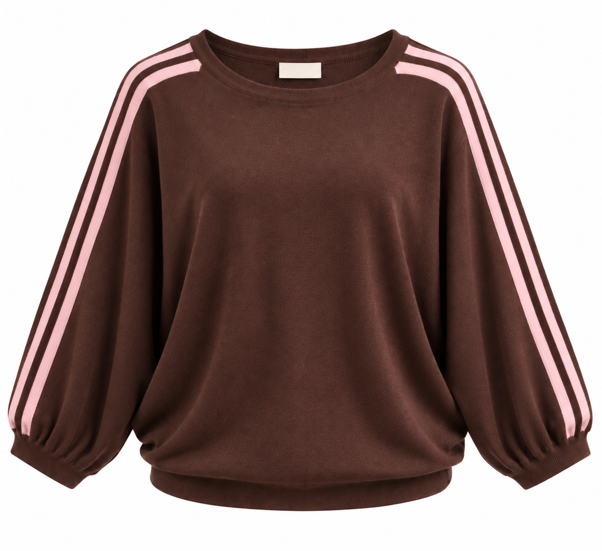 Oversized gebreide trui Bruin