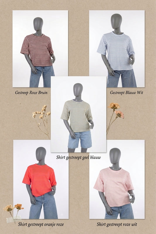 Striped summer shirts