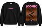 Iconic sweater in zwart